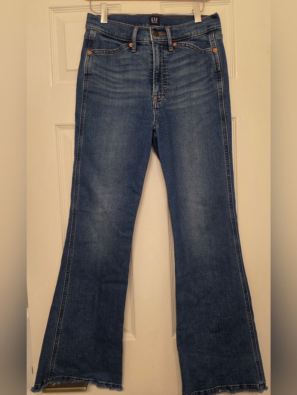 GAP Women's Dark Blue Bootcut Jeans